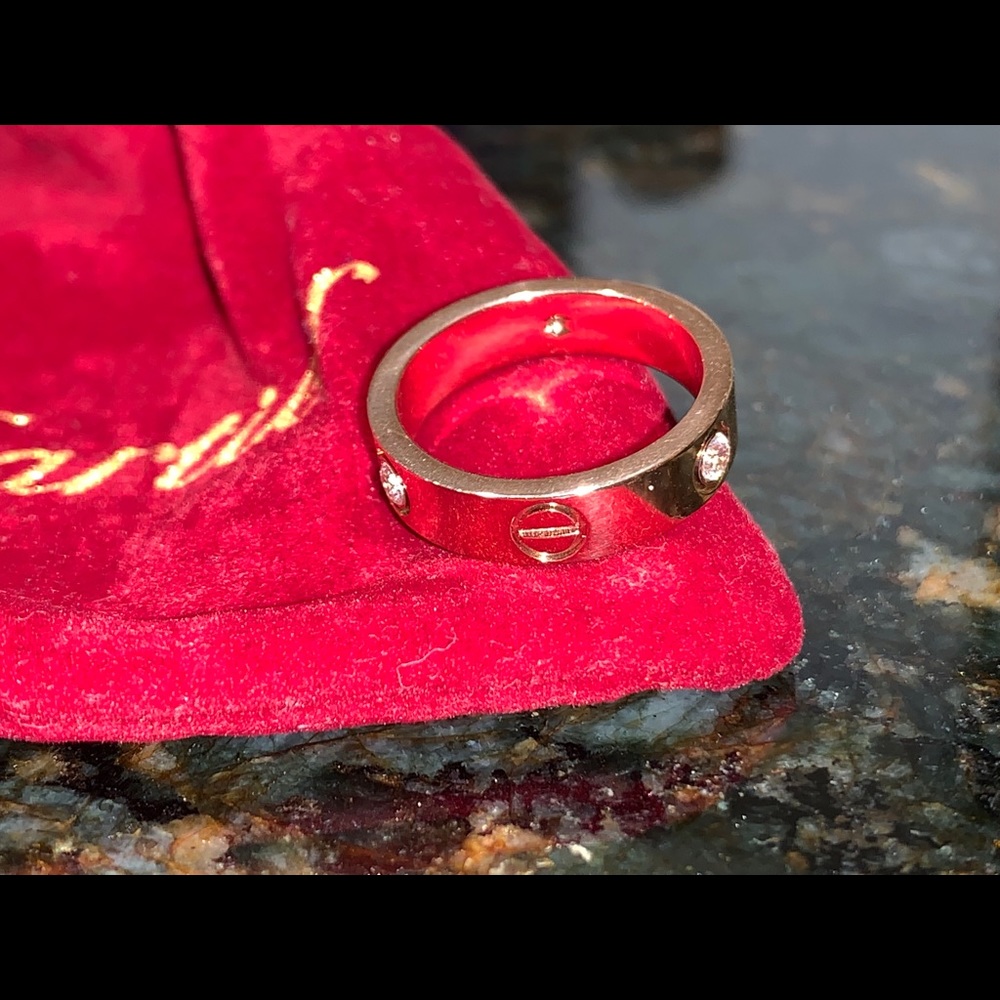 Cartier Rose Gold Love Ring
